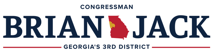 Congressman Brian Jack logo