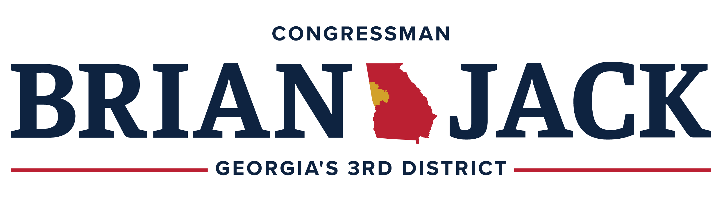 Congressman Brian Jack logo