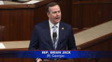 Congressman Brian Jack delivers floor speech