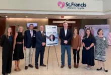 Congressman Jack tours St. Francis-Emory Healthcare with President and CEO Bill Little.